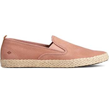 Sperry Sailor Twin Gore Jute Ruzove - Damske Tenisky